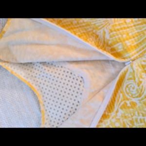 Lilly yellow & white dress